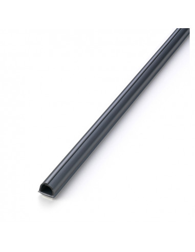 Adhésif cablefix 10,5x10mm gris métallisé 3mts (blister) inofix. 2202