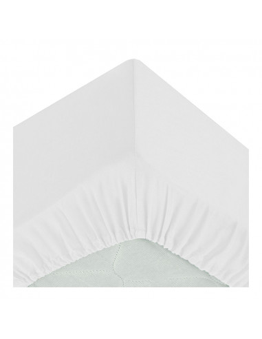 Feuille blanche ajustable 90x190cm.