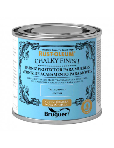 Vernis chalky fini rust-oleum pour meubles 0.125l 5586552 bruguer