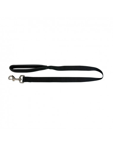 Laisse confort 80x2cm couleur noir nayeco