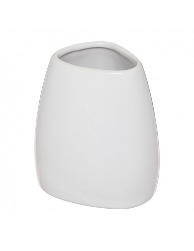 Verre de salle de bain blanc