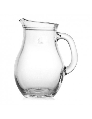 Verre pot 1 litre 20x14,2 x 12,5cm