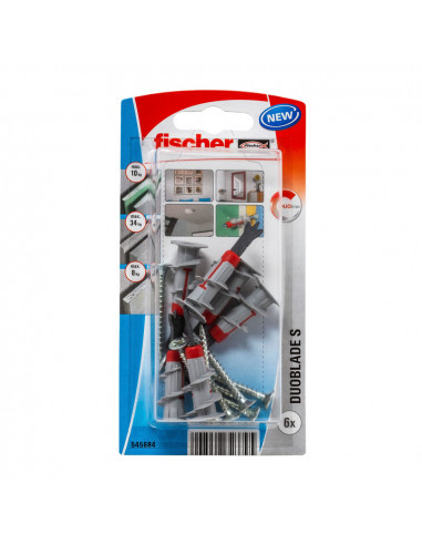 Blister 6 uni duoblade s 545684 fischer