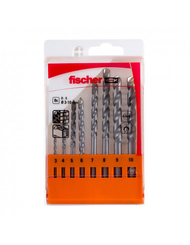 Pack 5 forets percusion s 4/5/6/8/10 543025 fischer