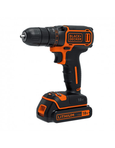 * s.of * perceuse tournevis 18v bdcdc18k-qw black+decker.