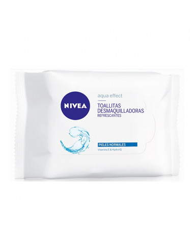 Nivea make-up remover serviettes 'peau normale et mixte' 40ud