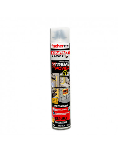 Manuel pu foam xtreme pistolet 750 ml 53436 fischer