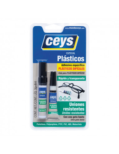Plastiques difficiles spéciales ceys 3g+4ml 504114