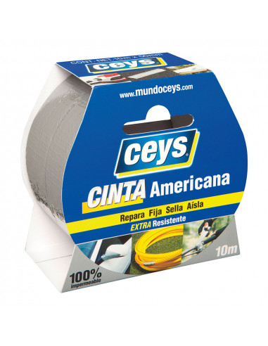 Rouleau argent ruban americain ceys 10m x 50mm 507602