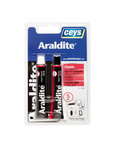 Ceys araldite rapid blister grand 15+15ml 510207