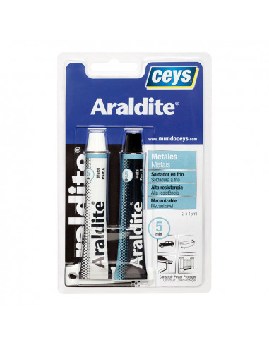 Ceys araldite special metals 8080 bl 47g 510351