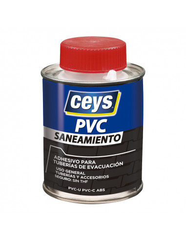 Ceys pvc assainissement bouchon brosse 250ml 900109
