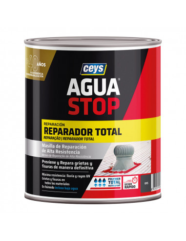 Aguastop total reparation 1kg gris 902850 ceys