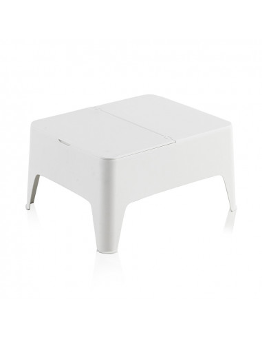 Table auxiliaire coleur: blanc 58x48x30cm. modèle: alaska sp berner