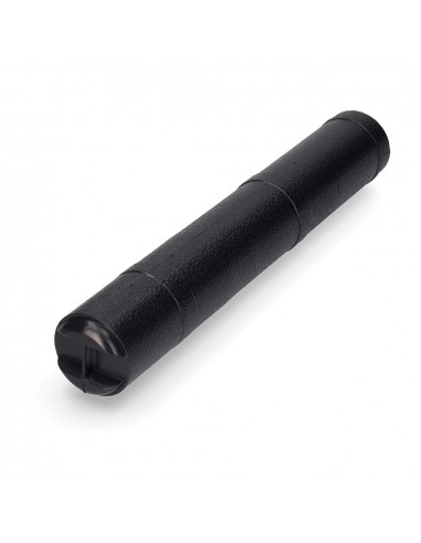 Porte plan extensible de 40 à 75cm ø65mm couleur noire