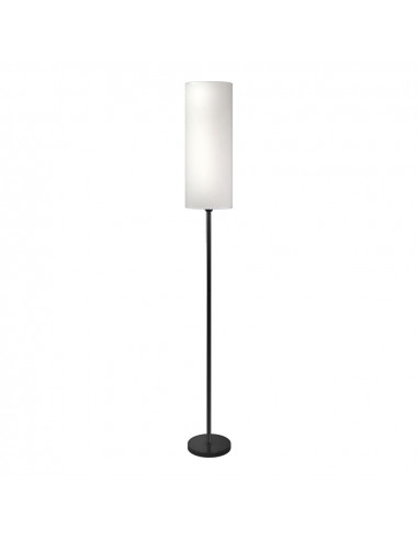 Lampe de pied (salon) vintage e27 60w couleur noire ø20x155cm