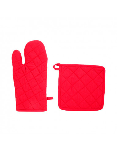 Manteau et poignée rouges
