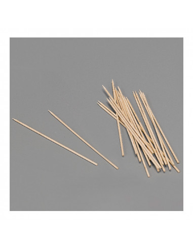 Paquet 100 brochette hygienique 150x2mm