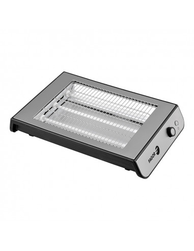 Grille-pain plat quicktoast inox 900w fge107t fagor 37x25x6,5cm