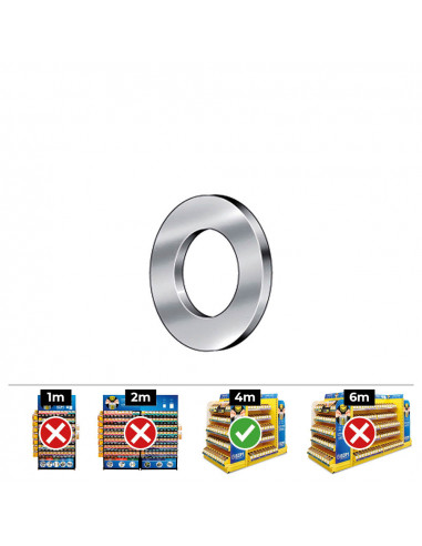 Rondelle uni.ie din 125a 4 zinc plat. boîte 1000 uni. celo