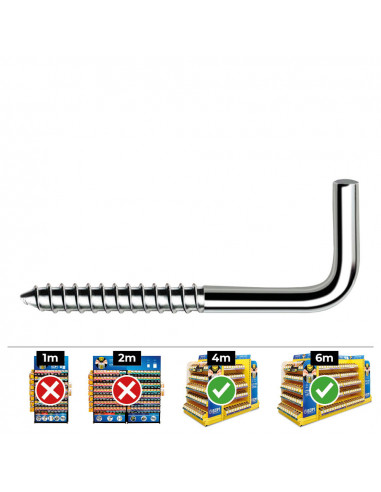 Clou en angle din alr 4 80 zinc plat. boîte 250 uni. celo