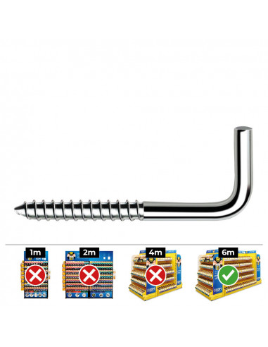 Clou angle din alr 4,5 70 zinc plat. boîte 250 uni. celo