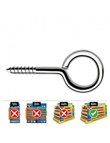 Graines fermées h.3x40 din hc 3 40 zinc plat. boîte 500 uni. celo