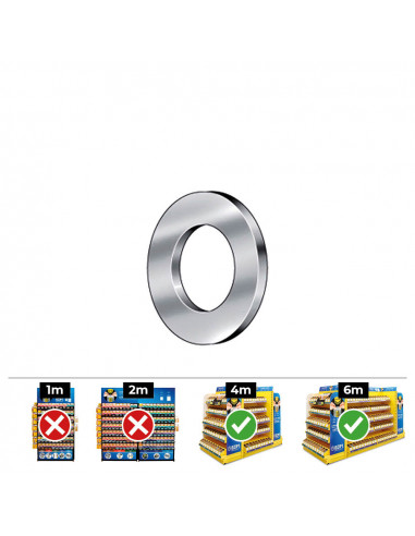 Rondelle uni.ie din 125a 10 zinc plat. boîte 250 uni. celo