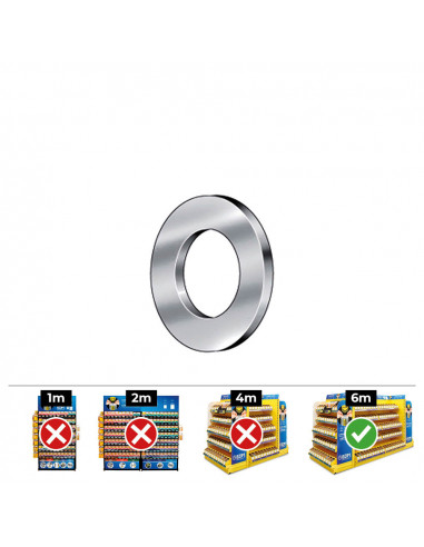 Rondelle uni.ie din 125a 12 zinc plat. boîte 250 uni. celo