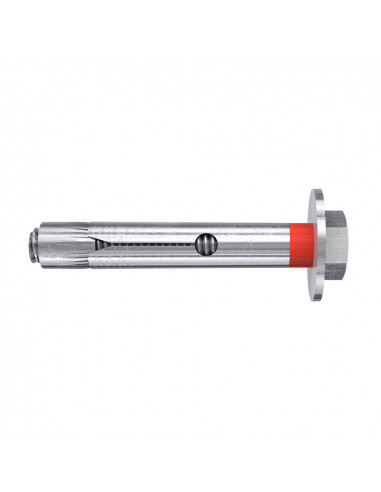 Boite 50 bouchons metal fsl 10 tl finition hexagonale m8x80 45653 fischer