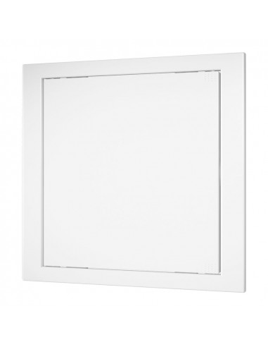 Trappes de visite plastique blanc 15x15cm