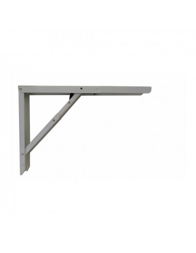 Equerres d´ acier pliant abat-table argent 30x40cm.