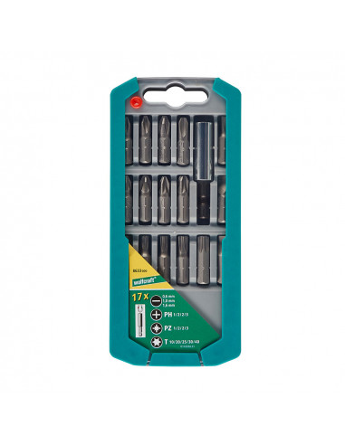 Ensemble de 17 mors 8633000 wolfcraft