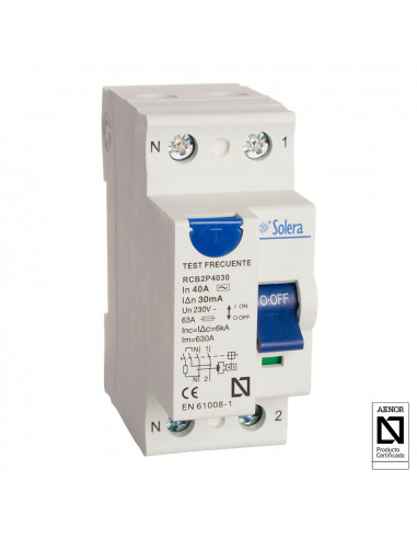 Differentiel 2 ples solera 40a rcb2p4030