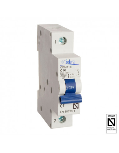 Solera magnetothermique 1 ple 20a c 6ka resid/tertiaire cbm120