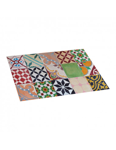 Tapis vinyle mosaique couleur 45x75cm