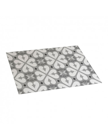 Tapis vinyle bcn gris 45x75cm