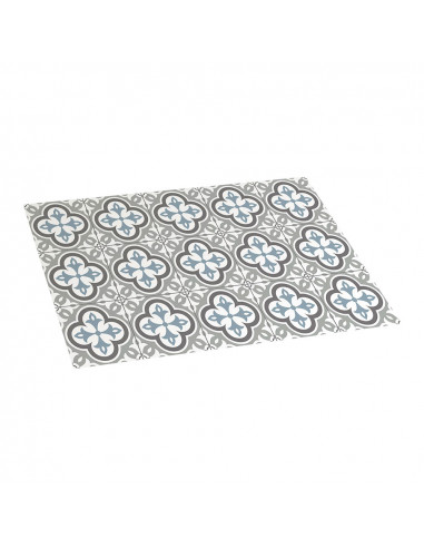 Tapis vinyle chrome hydra topo 45x75cm