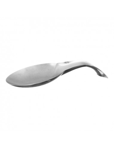 Repose cuillère inox 25.2x11.3x4.2cm