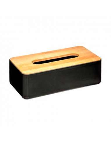 Echarpe de bain en bambou box-noir collection 'baltik'