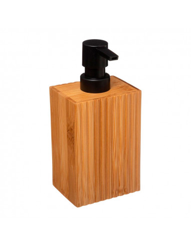 Distributeur de savon de bain en bambou collection 'terre'