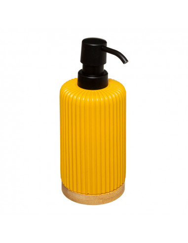 Distributeur de savon de bain moutarde collection 'colors'