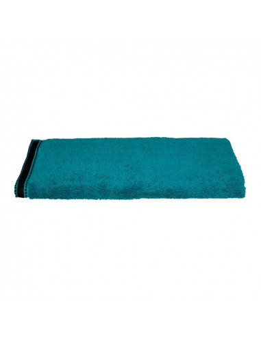Serviette de bain premium couleur vert pétrole 50x90cm