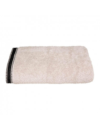 Serviette de bain premium couleur lin 70x130cm