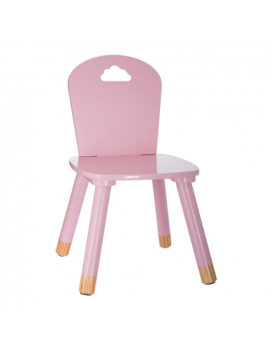 Chaise enfant rose 32x31.5x50cm