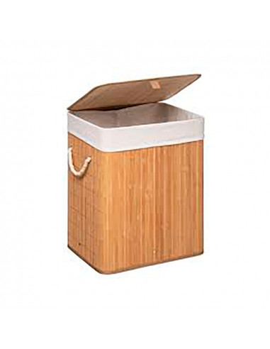 Panier pour vêtements en bambou 50x41,5x30cm