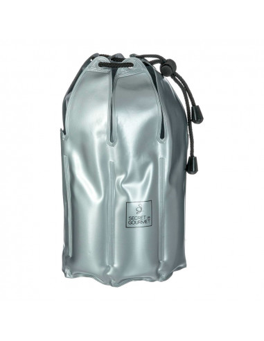 Refroidisseur de bouteilles couleur argent