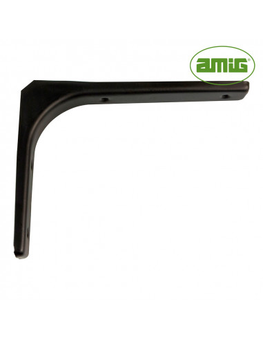 S.of. angle 4-200x150 aluminium noir (s) 7402 amig