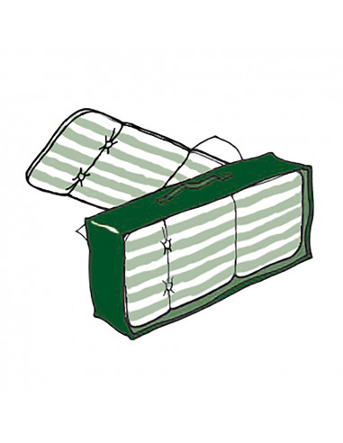 Housse de protection housse matelas 37x128x57cm 100gr/m²
