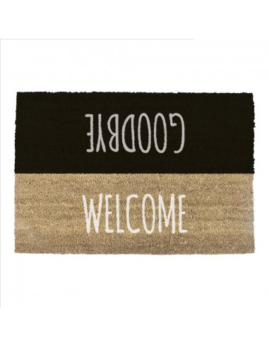 Paillasson 60x40 cm modèle welcome-goodbye edm